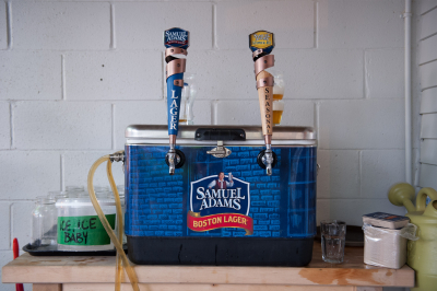 Samuel Adams Beer Taps